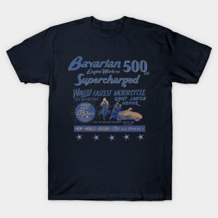 Vintage Motorcycle land Speed record Holder T-Shirt